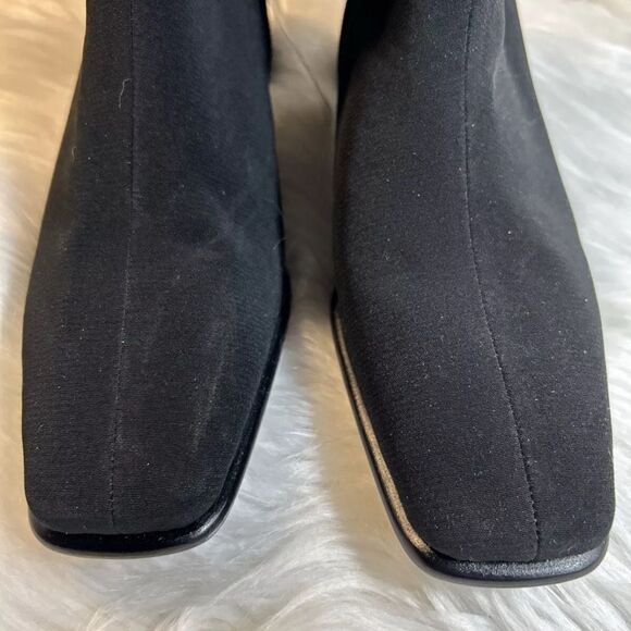 EUC Stuart Weitzman Boots Size 9 Black Gore-Tex - Picture 2 of 8